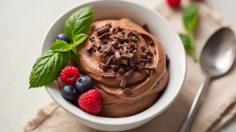 Protein Chocolate Mousse - Healthy and Creamy Dessert Recipe